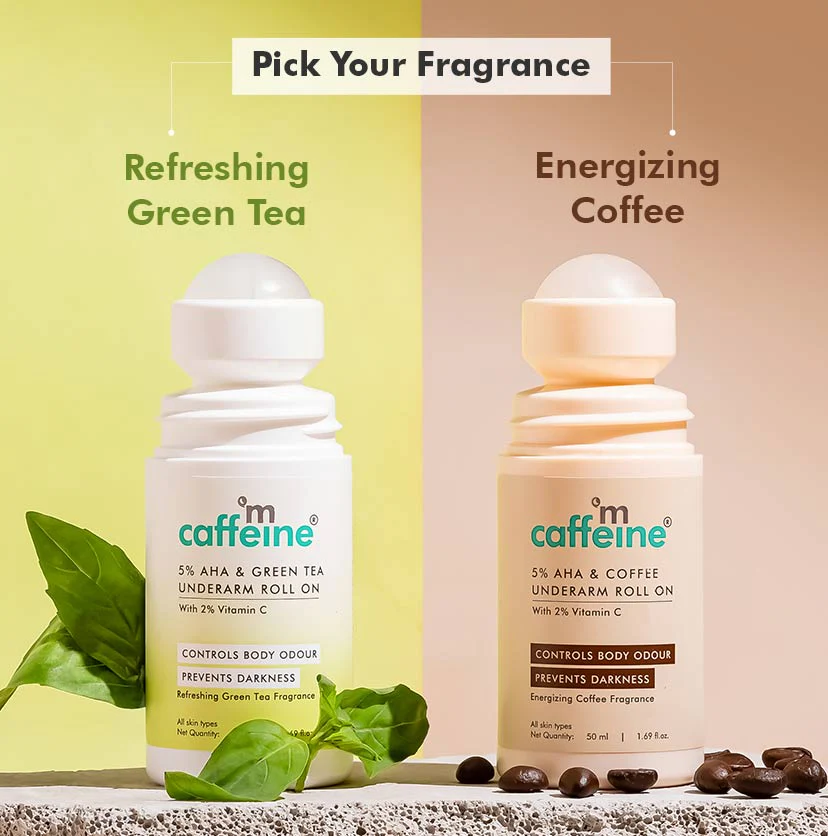 5% AHA Underarm Roll On with Coffee - 50ml - Image 6