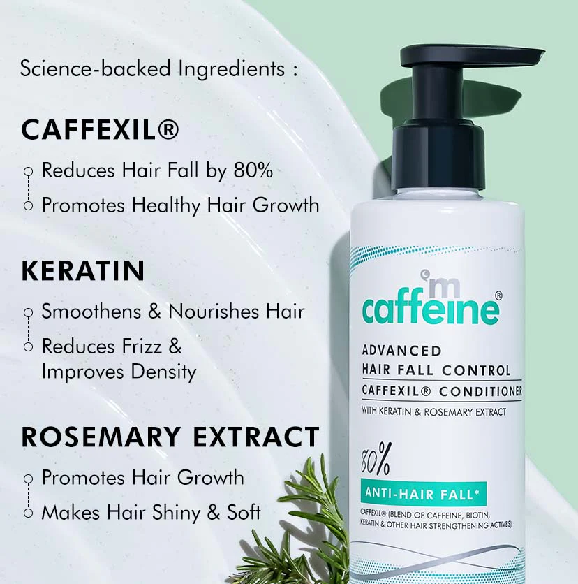 Advanced Hair Fall Control Caffexil® Conditioner with Keratin-250 ML - Image 3