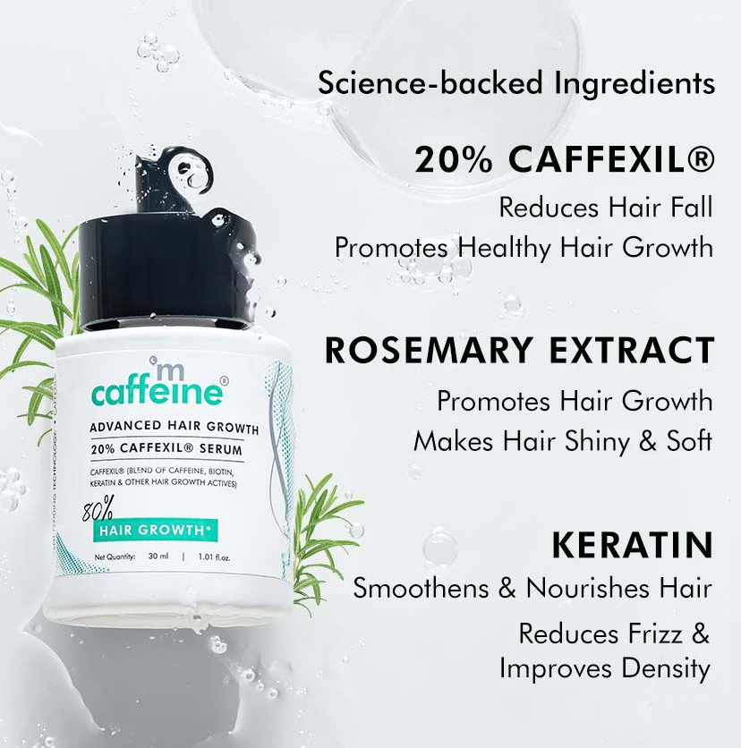 Advanced Hair Growth 20% Caffexil® Hair Serum-30 ML - Image 3