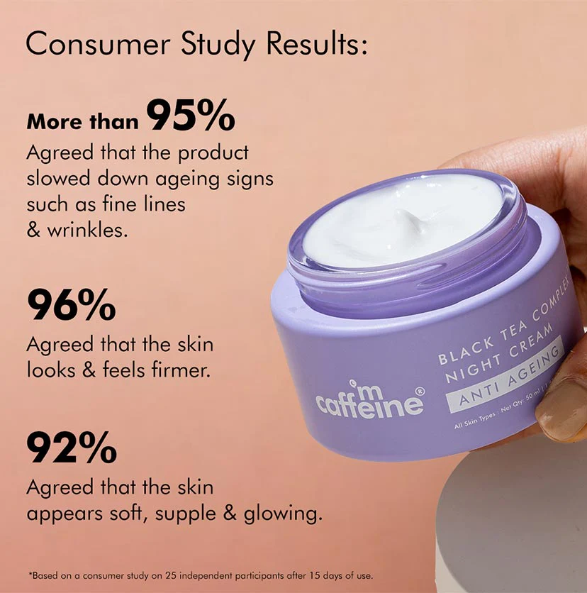 Anti-Ageing Night Cream with Black Tea Complex - 50 ml - Image 6