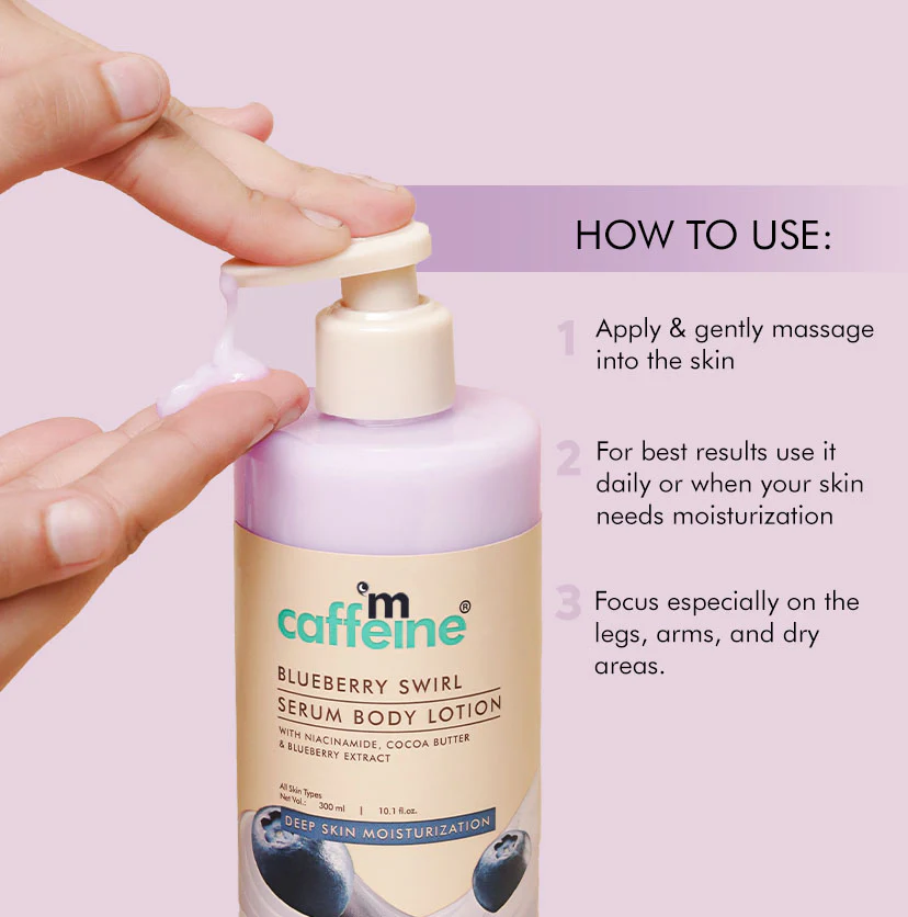 Blueberry Swirl Serum In Body Lotion With Niacinamide - Image 7