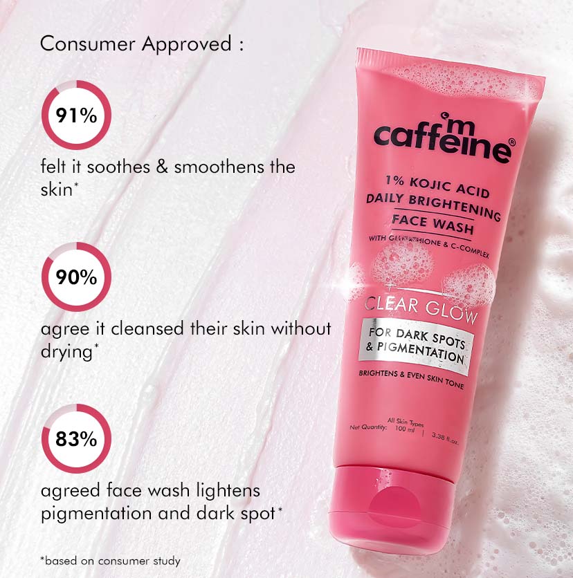 Brightening Face Wash - 1% Kojic Acid & Glutathione - Image 7