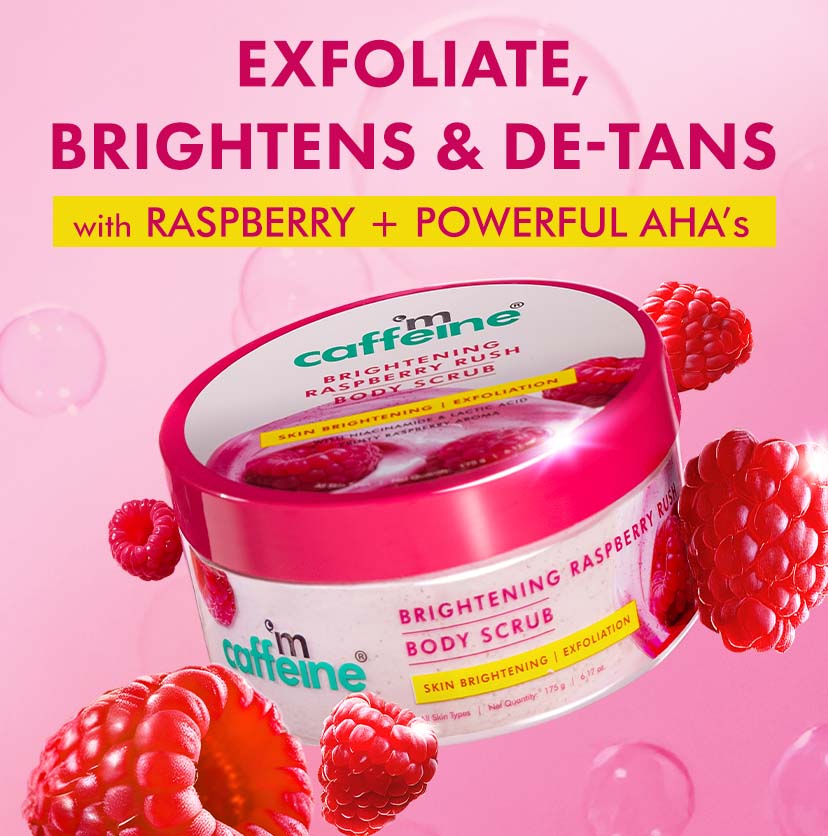 Brightening Raspberry Body Scrub | Vit C Rich - 175g - Image 2