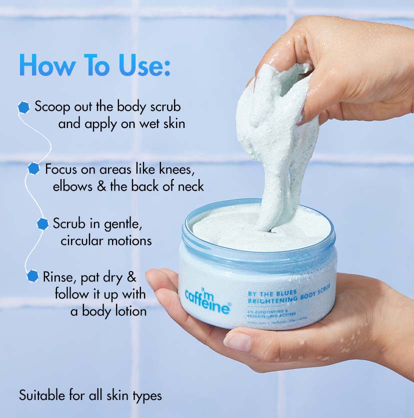 By The Blues Brightening Body Scrub - 175gm - Image 7