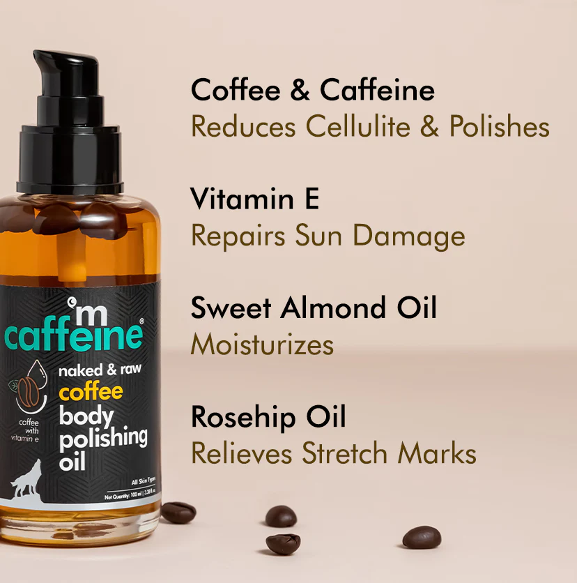 Coffee Body Polishing Oil - 100 ml - Image 3