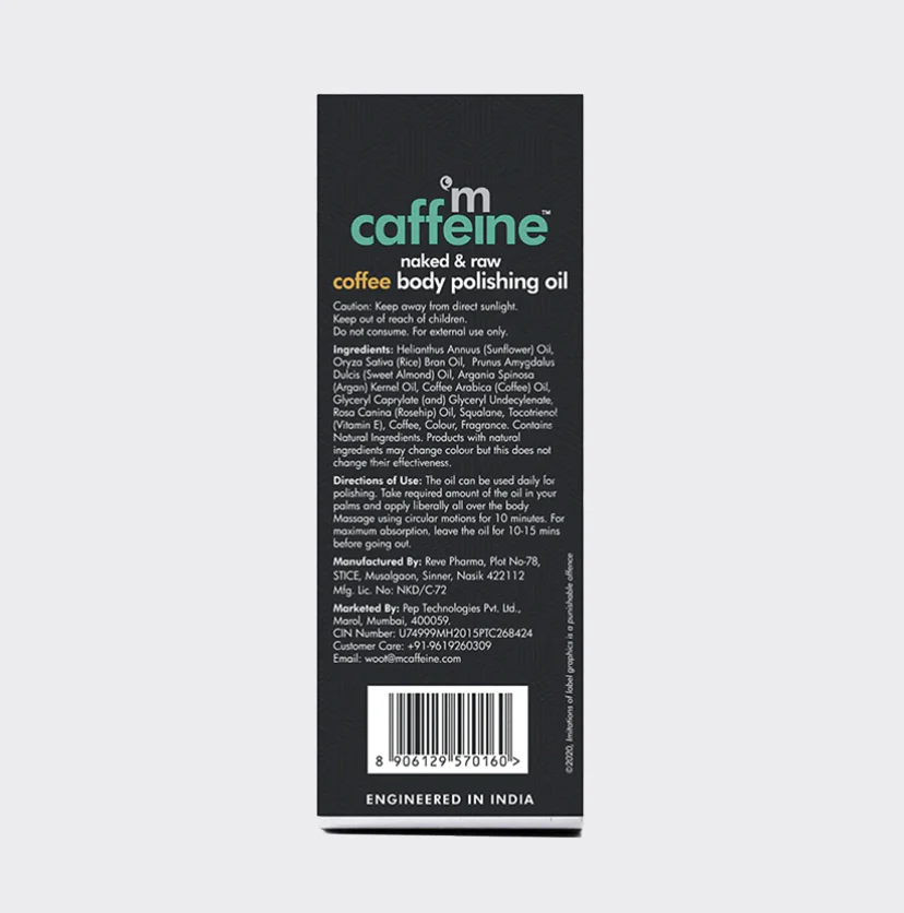 Coffee Body Polishing Oil - 100 ml - Image 9