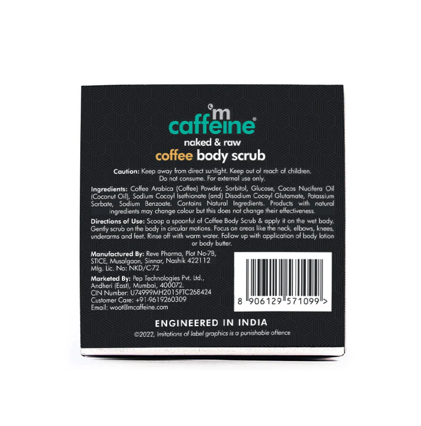 Coffee Body Scrub with Coconut - 55 g - Natural & Vegan - Image 6