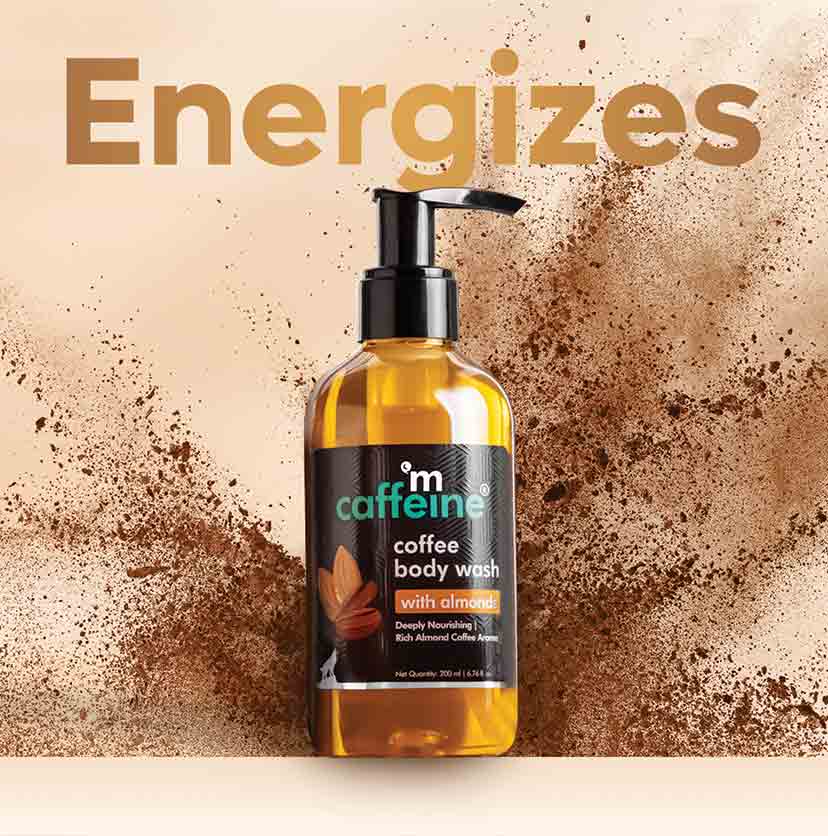 Coffee Body Wash with Almonds -200ml - Image 2