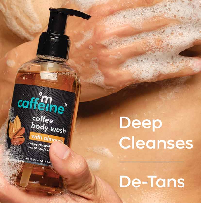 Coffee Body Wash with Almonds -200ml - Image 3