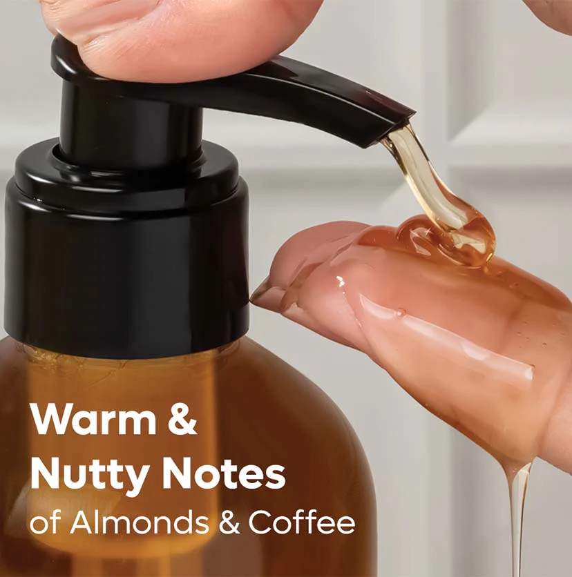 Coffee Body Wash with Almonds -200ml - Image 4