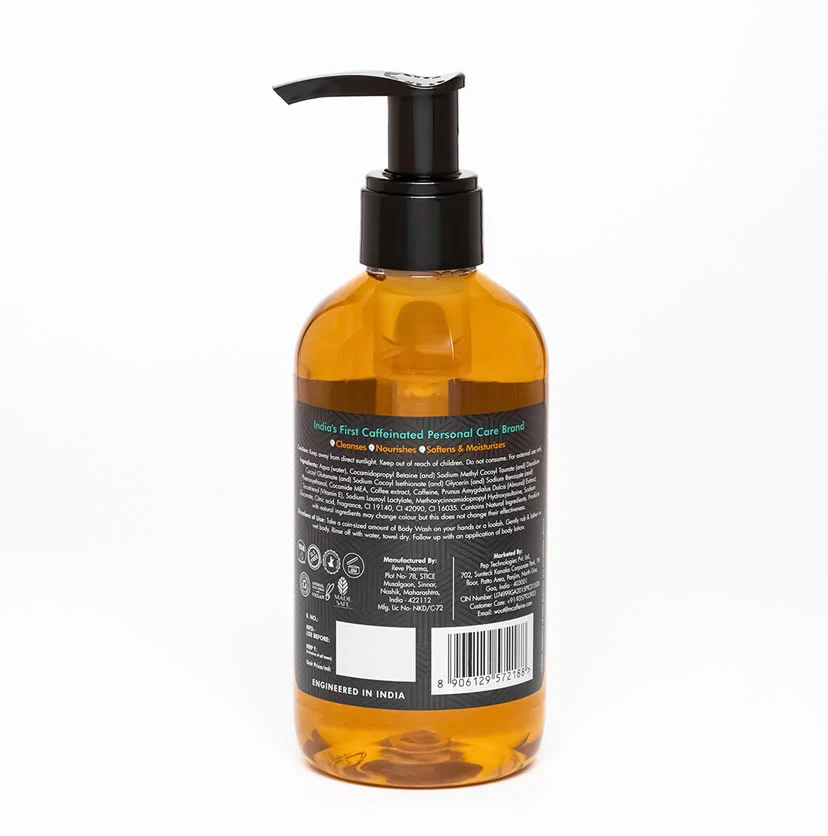 Coffee Body Wash with Almonds -200ml - Image 7