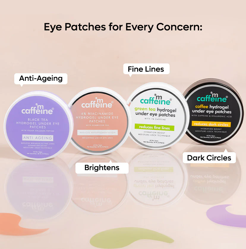 Coffee Hydrogel Under Eye Patches with Caffeine & HA - 15 Pairs - Image 7