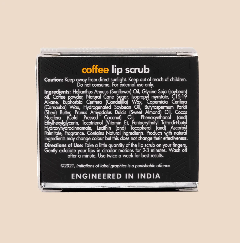 Coffee Lip Scrub - 12g - Image 9