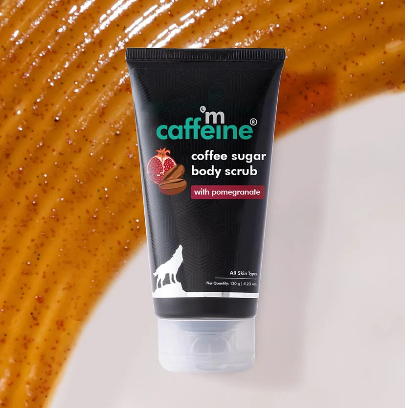Coffee Sugar Body Scrub with Pomegranate - 120 g - Image 2