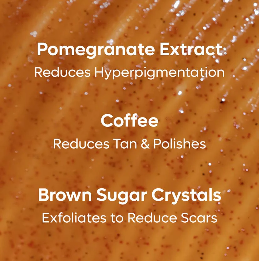 Coffee Sugar Body Scrub with Pomegranate - 120 g - Image 5