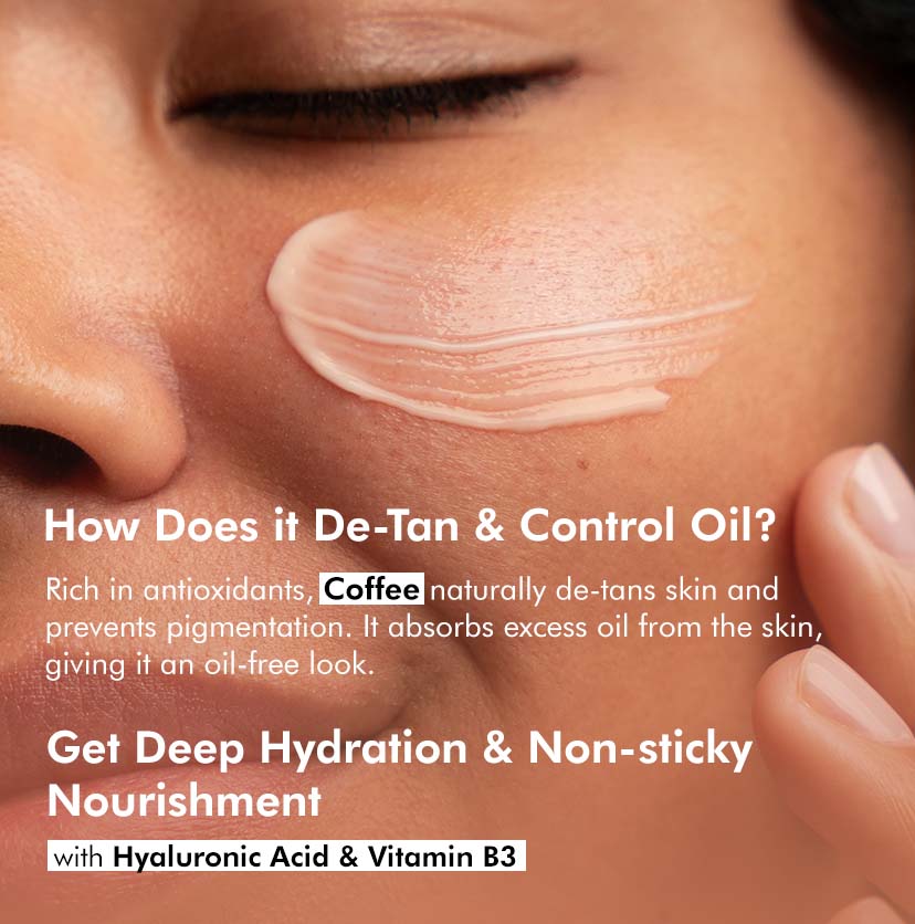 Detan & Oil Control Coffee Sunscreen SPF 50 PA++++ 50 ml - Image 3