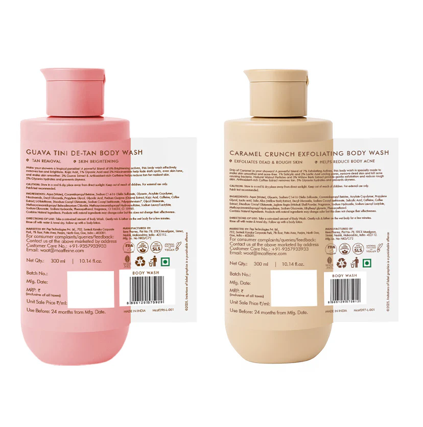 De-Tan & Exfoliating Body Washes (Set of 2) - Image 10