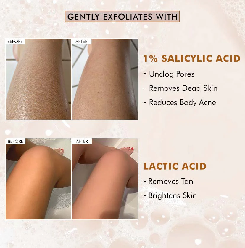 1% Salicylic & Lactic Acid Caramel Crunch Soap - 300g (3x100g) - Image 3