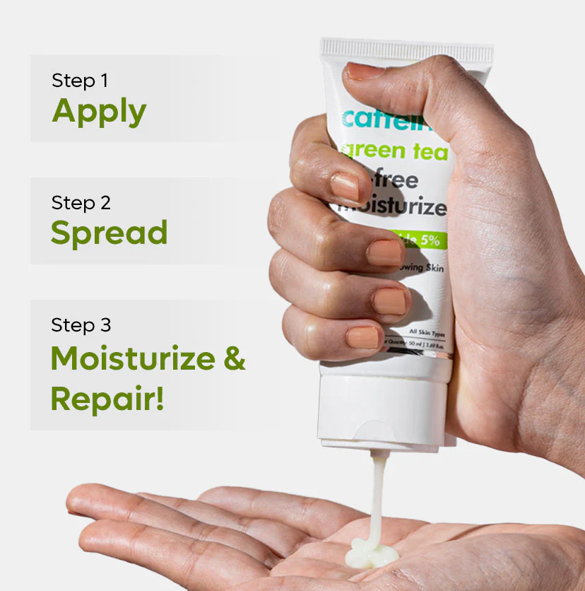Green Tea Oil-Free Moisturizer with 5% Niacinamide - 50 ml - Image 5
