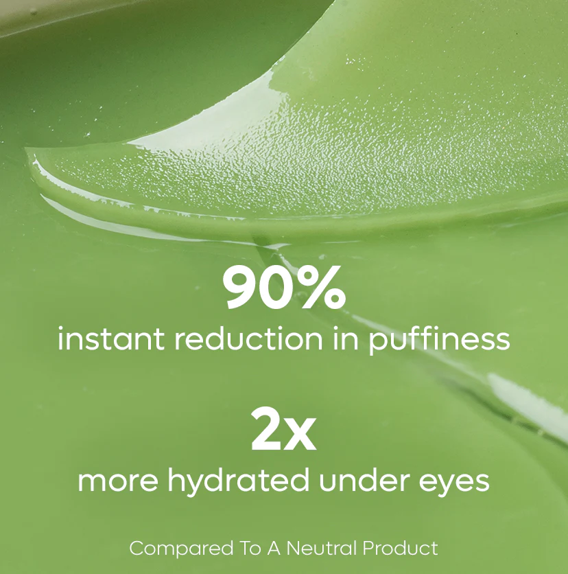 Green Tea & 1% Caffeine Hydrogel Under Eye Patches - 30 pairs - Image 4