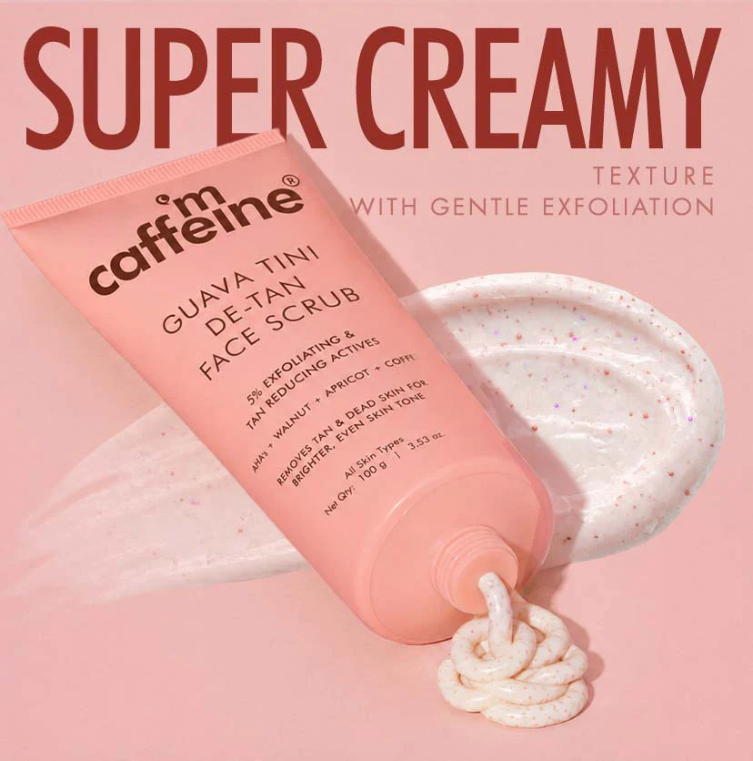 Guava Tini De-Tan Face Scrub - 100gm - Image 6