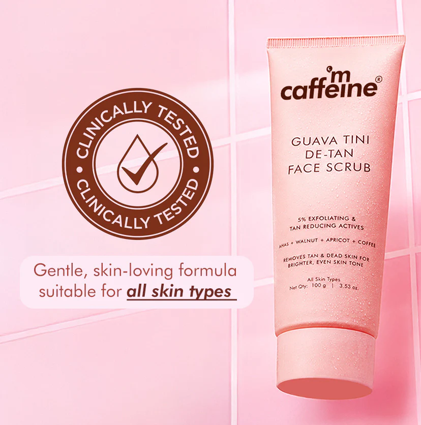 Guava Tini De-Tan Face Scrub - 100gm - Image 7