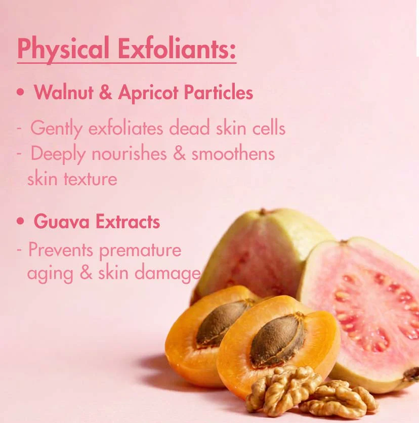 Guava Tini De-Tan Body Scrub - 175gm - Image 4