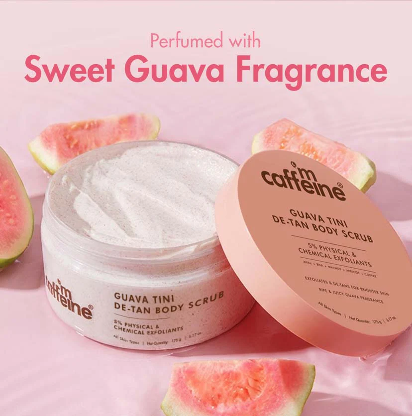 Guava Tini De-Tan Body Scrub - 175gm - Image 5