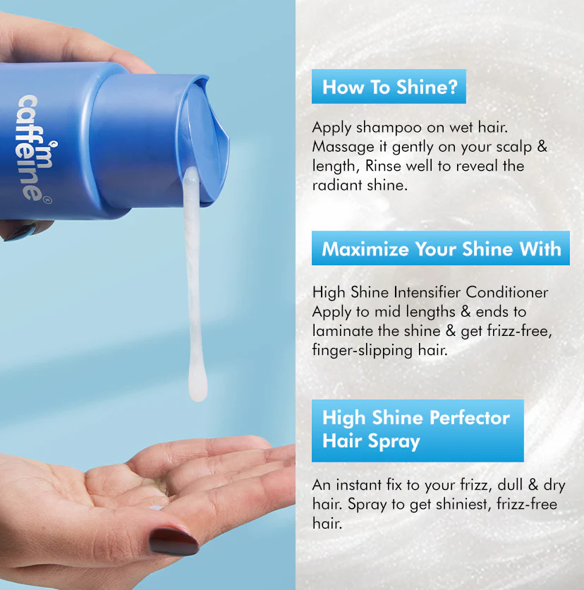 High Shine Glossy Hair Shampoo 3% Shine Complex - Image 7