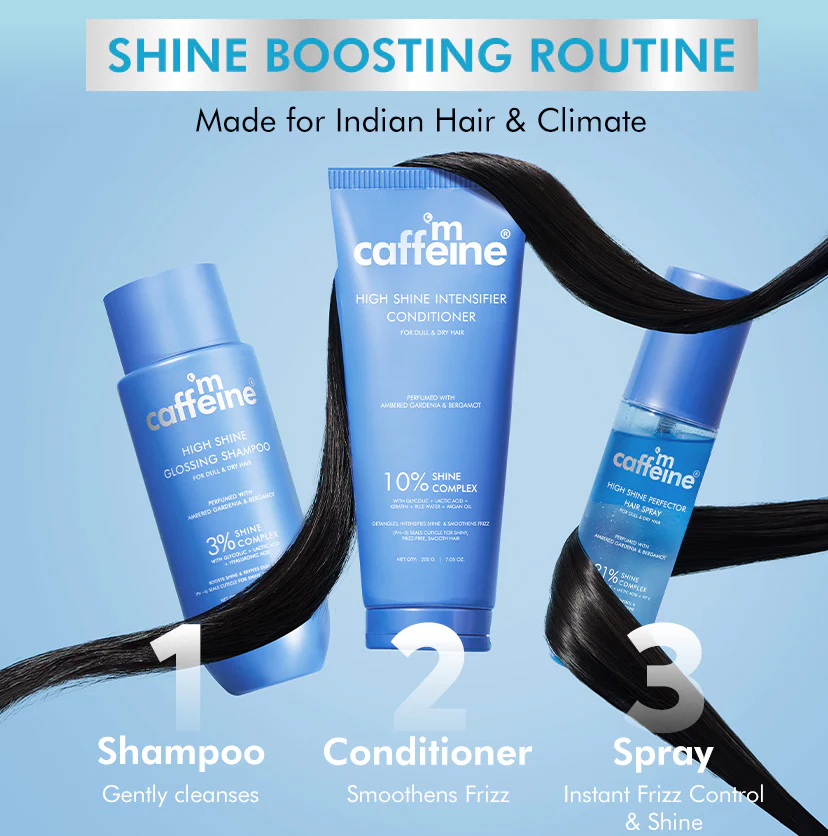 High Shine Glossy Hair Shampoo 3% Shine Complex - Image 8