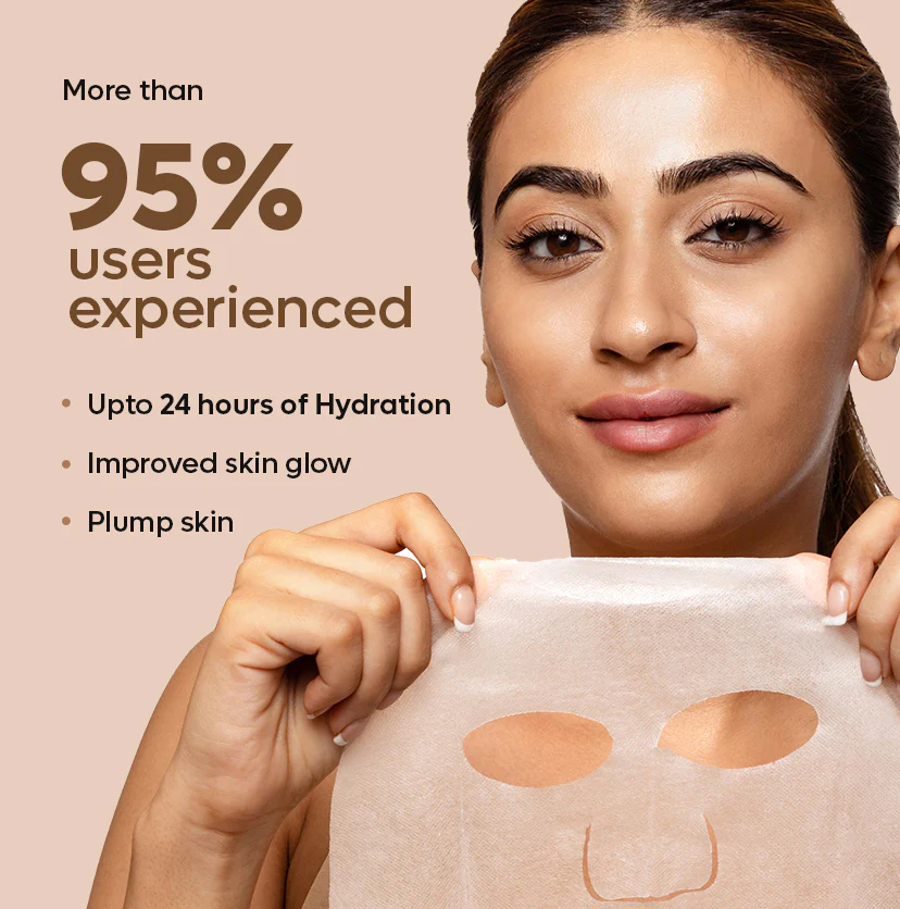 Hyaluronic Acid Coffee Sheet Mask for Hydration Burst - 20g - Image 2
