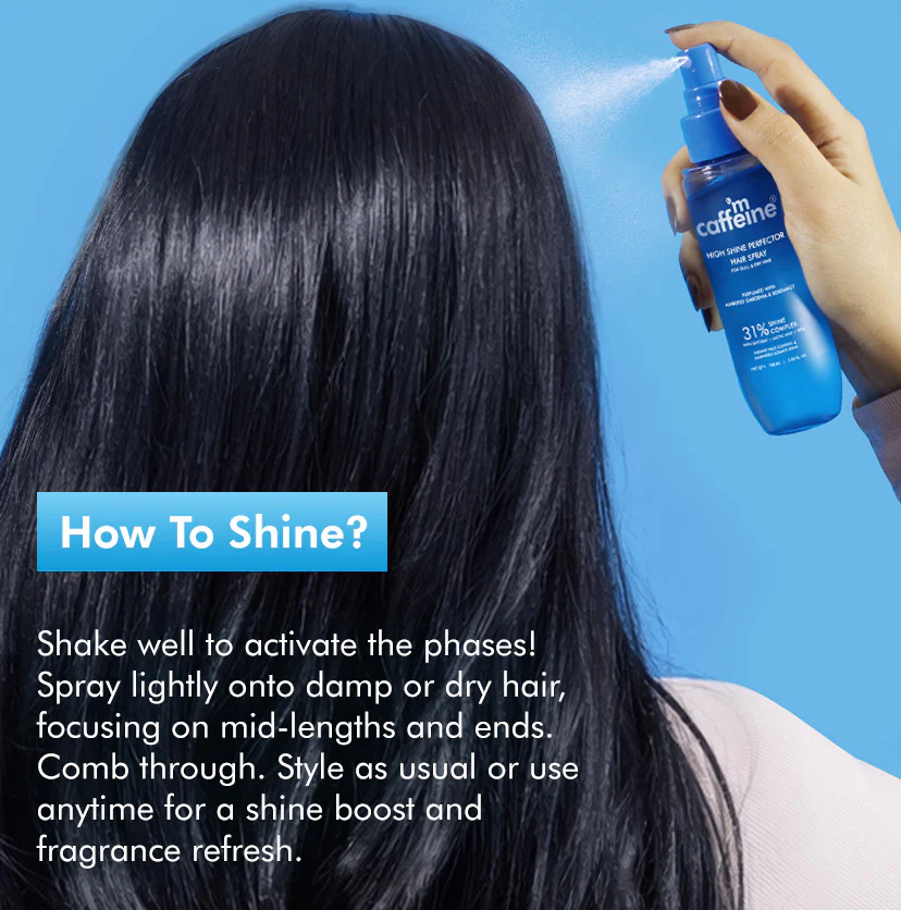 Anti-Frizz Perfume Hair Spray, 31% Shine Complex For Instant Gloss - Image 7