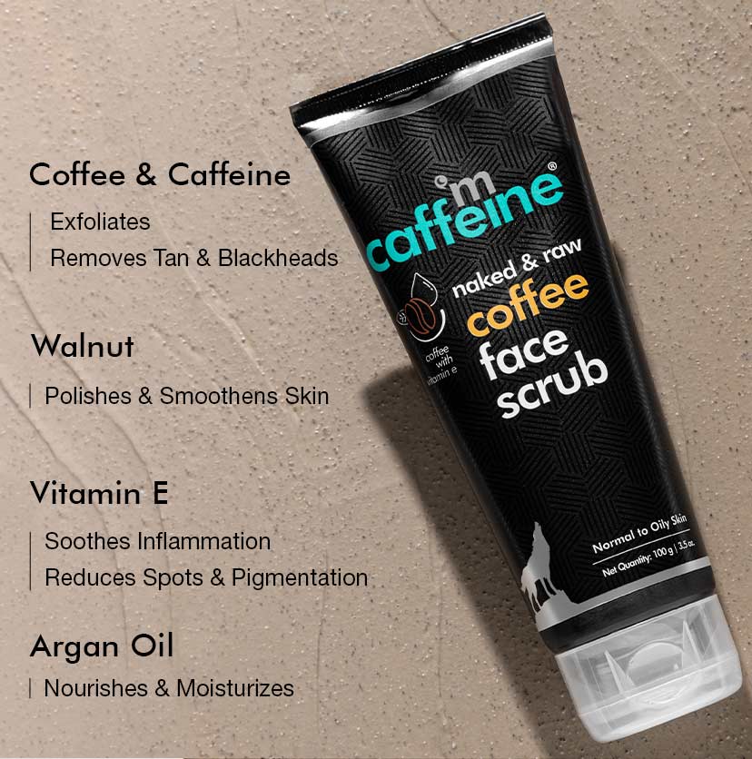 Coffee Face Scrub with Walnut - 100 g - Image 3