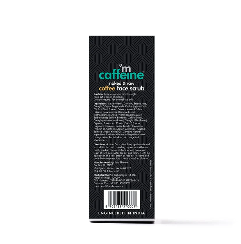 Coffee Face Scrub with Walnut - 100 g - Image 7