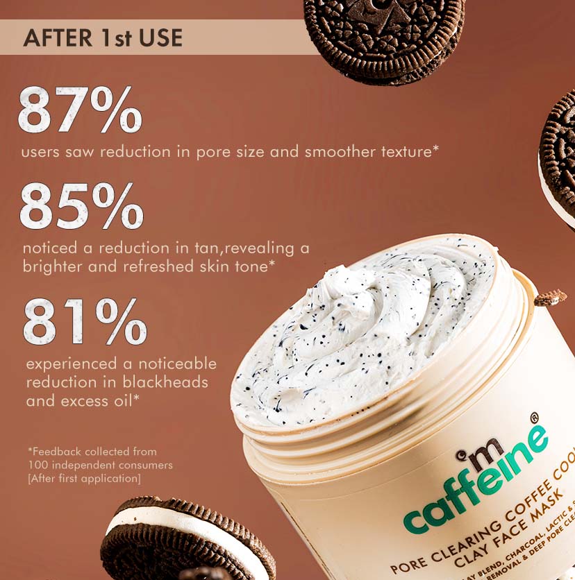Pore Cleanse Coffee Cookie Detan Face Mask - 100gm - Image 8
