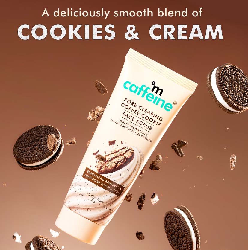 Pore Clear Coffee Cookie Face Scrub- Pack of 2 (100 g) - Image 5