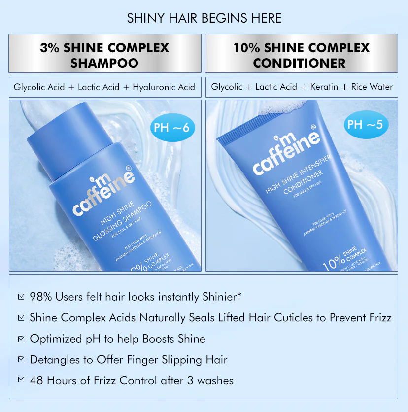 Glass Hair Wash Duo | New Shine Complex - Image 3