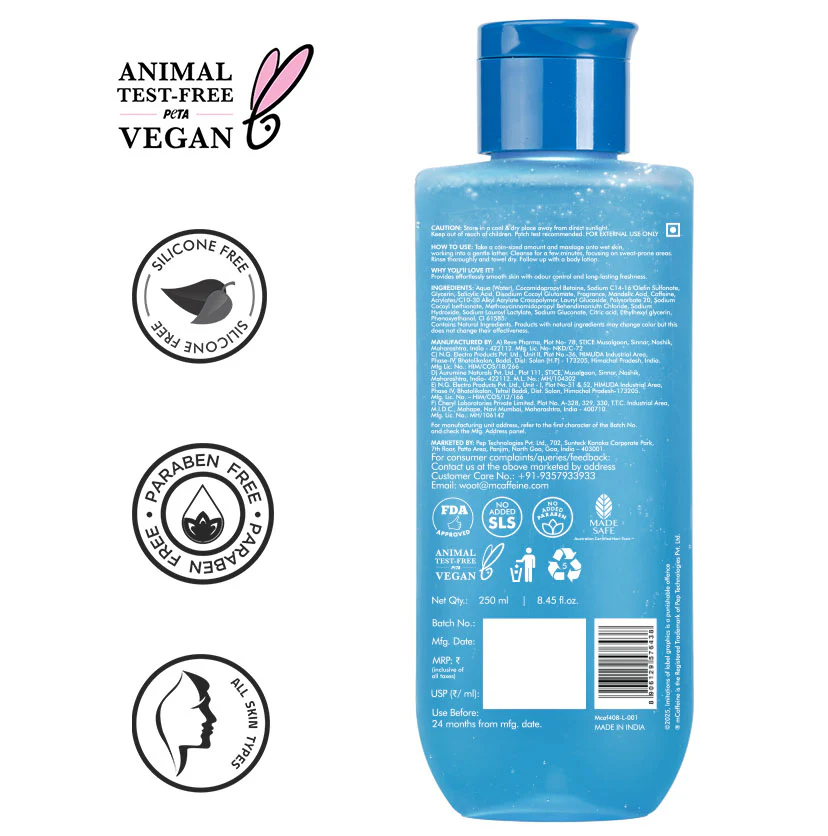 2% Salicylic Acid, 3-in-1 Perfume & Odour Control Body Wash - Image 7