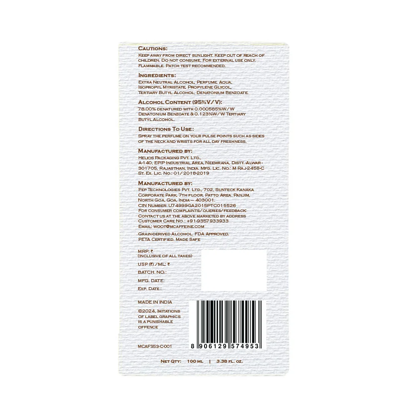 Vanilla Muse Perfume for Women - Sweet Vanilla - 100ml - Image 10